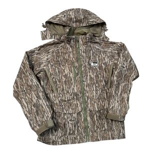 Banded White River waterproof kids camouflage jacket XL w/o zip-out liner